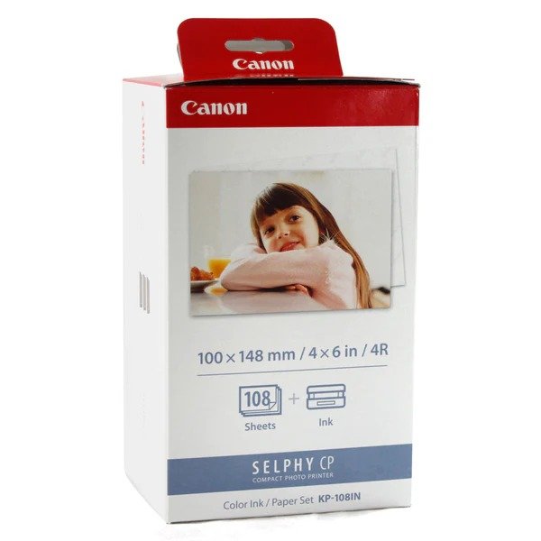 Canon KP-108IN Color Ink and Paper Set